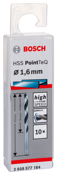 Sveder HSS PointTeQ 1,6 mm