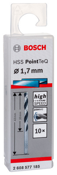Sveder HSS PointTeQ 1,7 mm