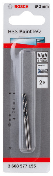 Sveder HSS PointTeQ 2,0 mm