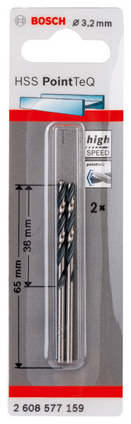 Sveder HSS PointTeQ 3,2 mm