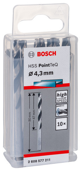 Sveder HSS PointTeQ 4,3 mm