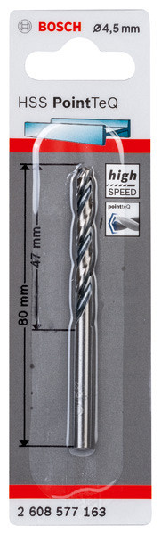 Sveder HSS PointTeQ 4,5 mm
