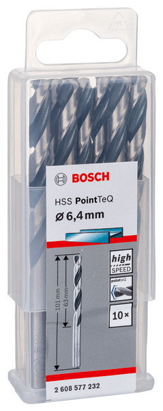 Sveder HSS PointTeQ 6,4 mm