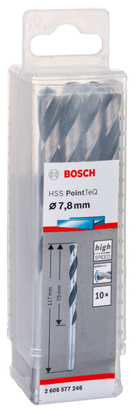Sveder HSS PointTeQ 7,8 mm