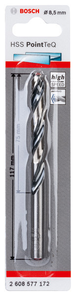 Sveder HSS PointTeQ 8,5 mm