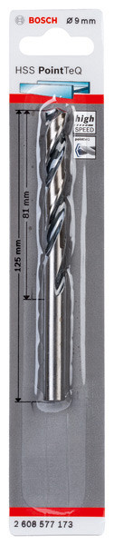Sveder HSS PointTeQ 9,0 mm