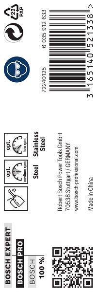 Sveder PRO Stainless Steel HSS-Co, 10 x 87 x 133 mm, 5 kosov