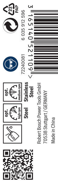 Sveder PRO Stainless Steel HSS-Co, 2 x 30 x 57 mm, 10 kosov
