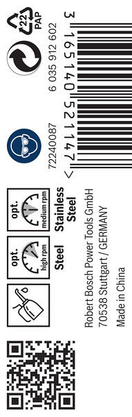 Sveder PRO Stainless Steel HSS-Co, 3,5 x 39 x 70 mm, 10 kosov