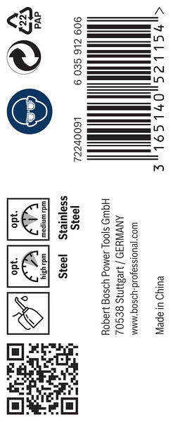 Sveder PRO Stainless Steel HSS-Co, 4 x 43 x 75 mm, 10 kosov