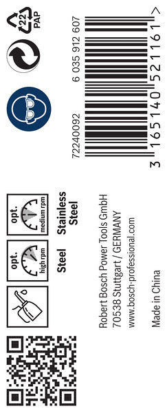 Sveder PRO Stainless Steel HSS-Co, 4,1 x 43 x 75 mm, 10 kosov