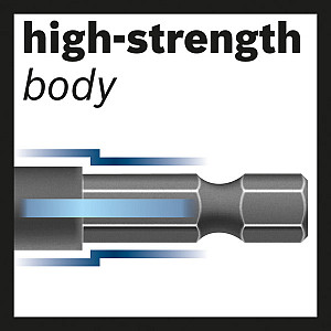 Sveder s šesterorobim steblom HSS 6,5 mm