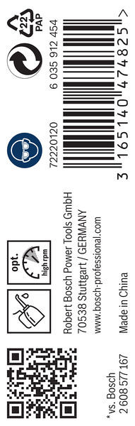 Sveder standardne dolžine PRO Metal HSS-G, 2,4 x 30 x 57 mm, 10 kosov