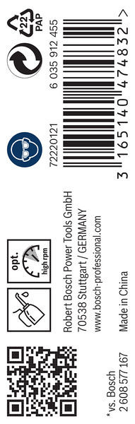 Sveder standardne dolžine PRO Metal HSS-G, 2,6 x 30 x 57 mm, 10 kosov