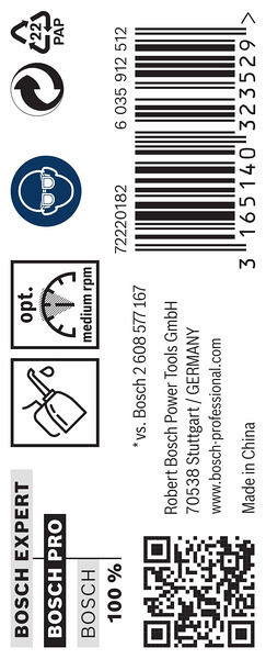 Sveder standardne dolžine PRO Metal HSS-G, 6,4 x 63 x 101 mm, 10 kosov