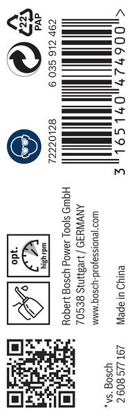Sveder standardne dolžine PRO Metal HSS-G, 3,9 x 43 x 75 mm, 10 kosov