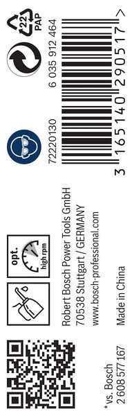 Sveder standardne dolžine PRO Metal HSS-G, 2 x 24 x 49 mm, 10 kosov