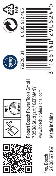 Sveder standardne dolžine PRO Metal HSS-G, 2,2 x 27 x 53 mm, 10 kosov