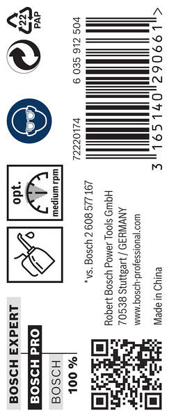 Sveder standardne dolžine PRO Metal HSS-G, 6 x 57 x 93 mm, 10 kosov