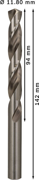 Sveder standardne dolžine PRO Metal HSS-G, 11,8 x 94 x 142 mm, 5 kosov