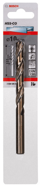 Sveder za kovino HSS-Co, DIN 338