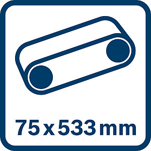 Tračni brusilnik GBS 75 AE