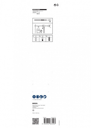 Udarni sveder EXPERT SDS Clean max-8X 22 x 400 x 650