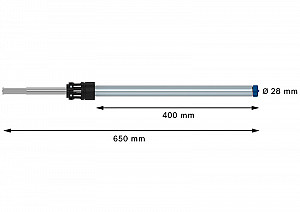 Udarni sveder EXPERT SDS Clean max-8X 28 x 400 x 650