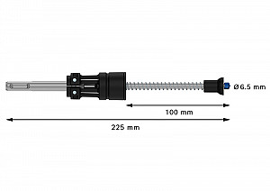 Udarni sveder EXPERT SDS Clean plus-8X 6,5 x 100 x 225