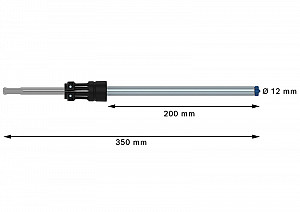 Udarni sveder EXPERT SDS Clean plus-8X 12 x 200 x 350