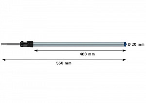 Udarni sveder EXPERT SDS Clean plus-8X 20 x 400 x 550