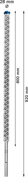 Udarni sveder EXPERT SDS max-8X, 28 x 800 x 920 mm