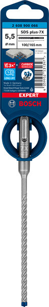 Udarni sveder EXPERT SDS plus-7X, 5,5 x 100 x 165 mm
