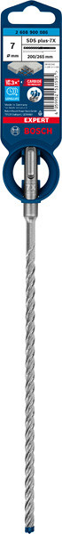 Udarni sveder EXPERT SDS plus-7X, 7 x 200 x 265 mm