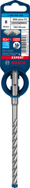 Udarni sveder EXPERT SDS plus-7X, 8 x 100 x 165 mm