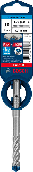 Udarni sveder EXPERT SDS plus-7X, 10 x 50 x 115 mm