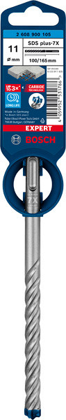 Udarni sveder EXPERT SDS plus-7X, 11 x 100 x 165 mm