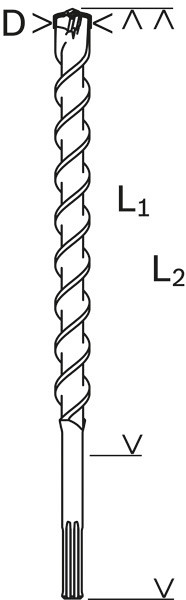 Udarni svedri SDS max-7