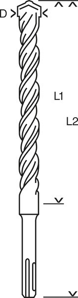 Udarni svedri SDS plus-3