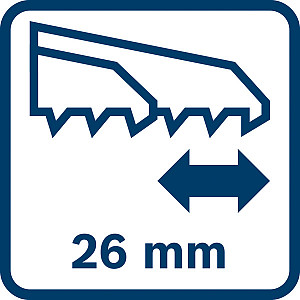 Vbodna žaga GST 150 CE