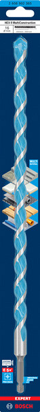 Večnamenski sveder EXPERT HEX-9 Multi Construction, 16 x 350 x 400