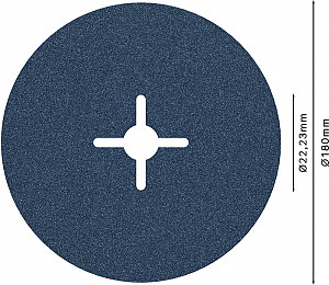 Vlaknena brusna plošča PRO R574, 180 mm, G100