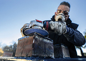 Vlaknena brusna plošča PRO R574 X-Lock, 115 mm, G36
