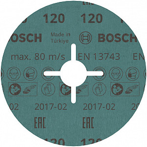 Vlaknena brusna plošča PRO R780, 125 mm, G125