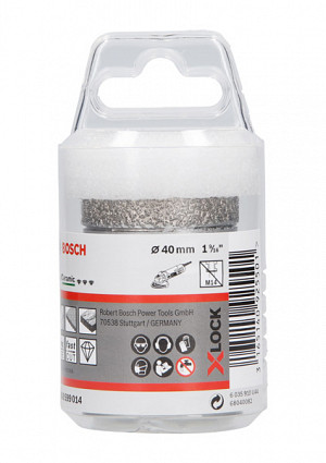 Vrtalna krona PRO Ceramic dry, 40 x 35 mm, X-Lock