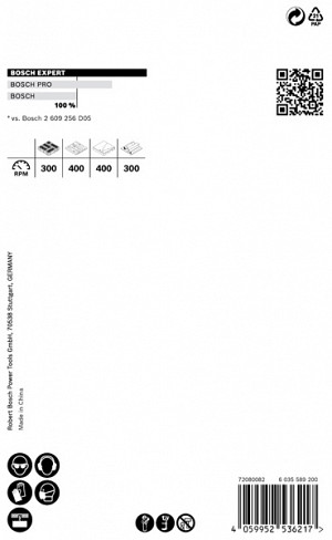 Žaga za izrezovanje lukenj EXPERT Construction Material, 80 x 60 mm
