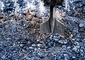 Zaobljeno široko dleto PRO HEX 28-4C, 135 x 400 mm