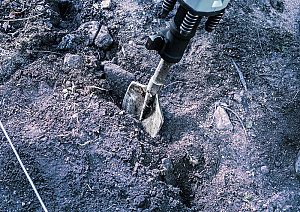 Zaobljeno široko dleto PRO HEX 30-4C, 135 x 400 mm