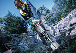 Zaobljeno široko dleto PRO HEX 30-4C, 135 x 400 mm