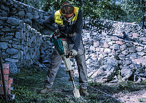 Zaobljeno široko dleto PRO HEX 30-4C, 135 x 400 mm